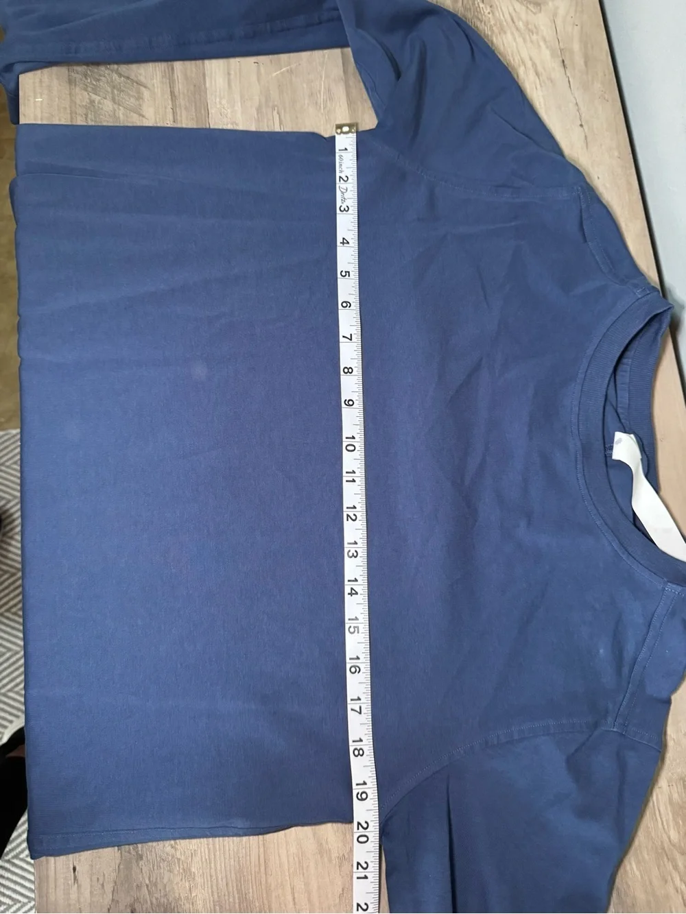 lululemon athletica Long Sleeve Crewneck Top in Dusty Blue